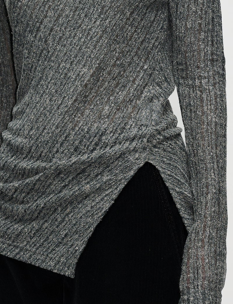 Hope - SCRATCH LS - pikkade varrukatega alussärgid - grey fluffy stripe - 4