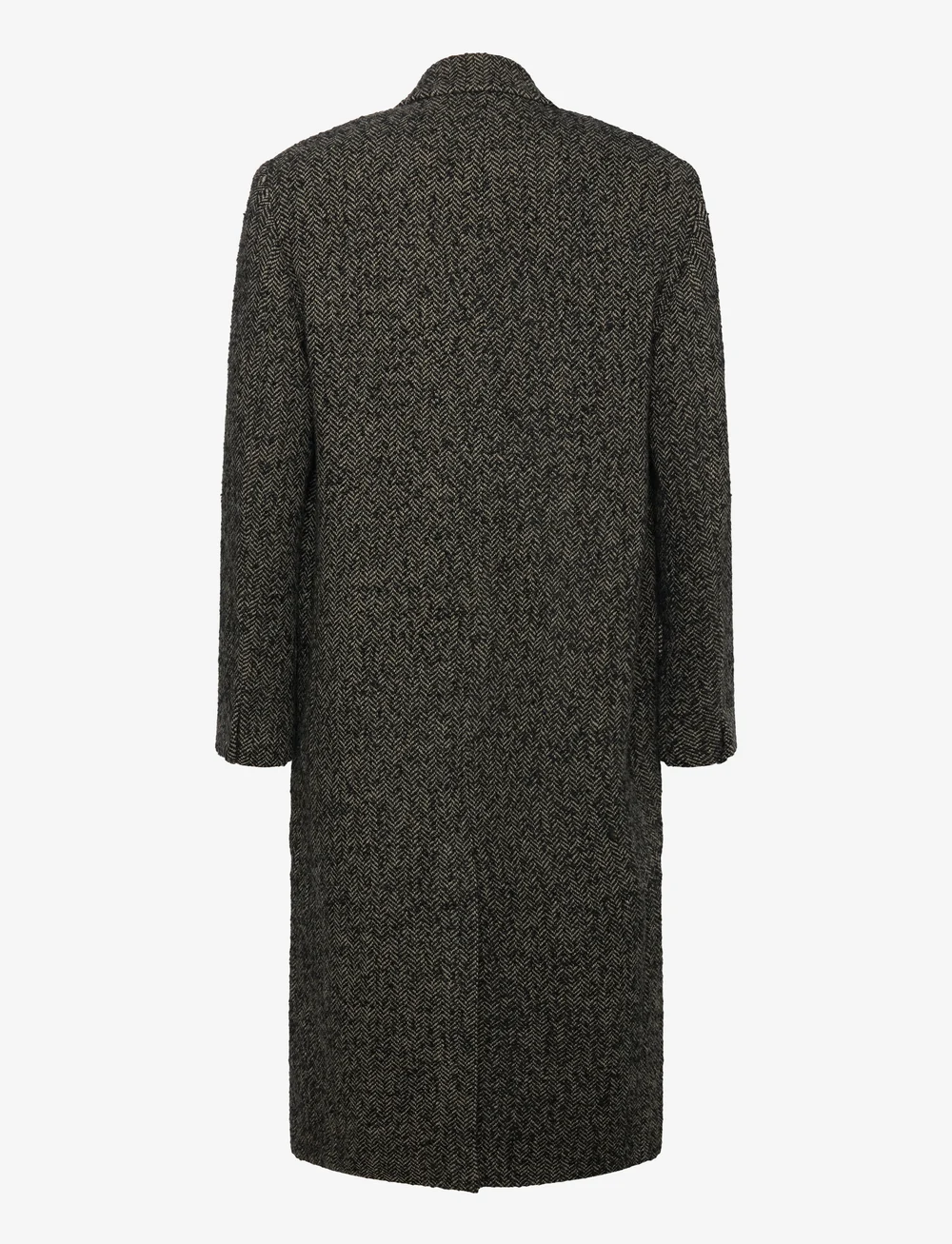 Hope - TIME COAT - ullrockar - grey herringbone - 2