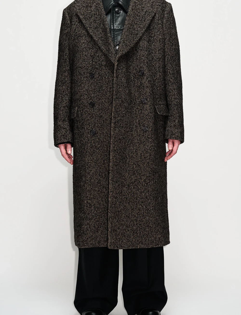 Hope - TIME COAT - ullrockar - grey herringbone - 0
