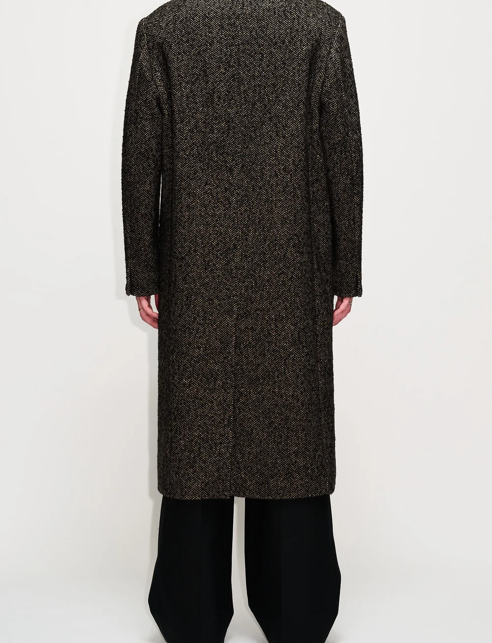 Hope - TIME COAT - ullrockar - grey herringbone - 3