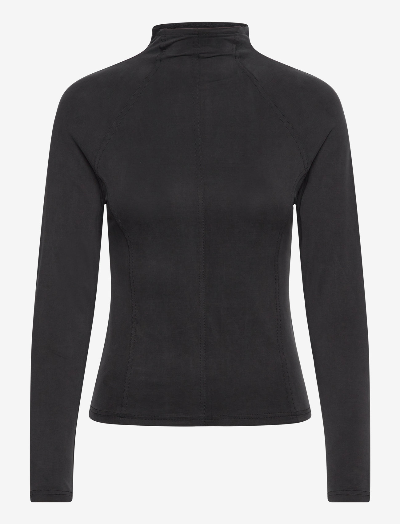 Hope - TRIM LS - washed black cupro - 0