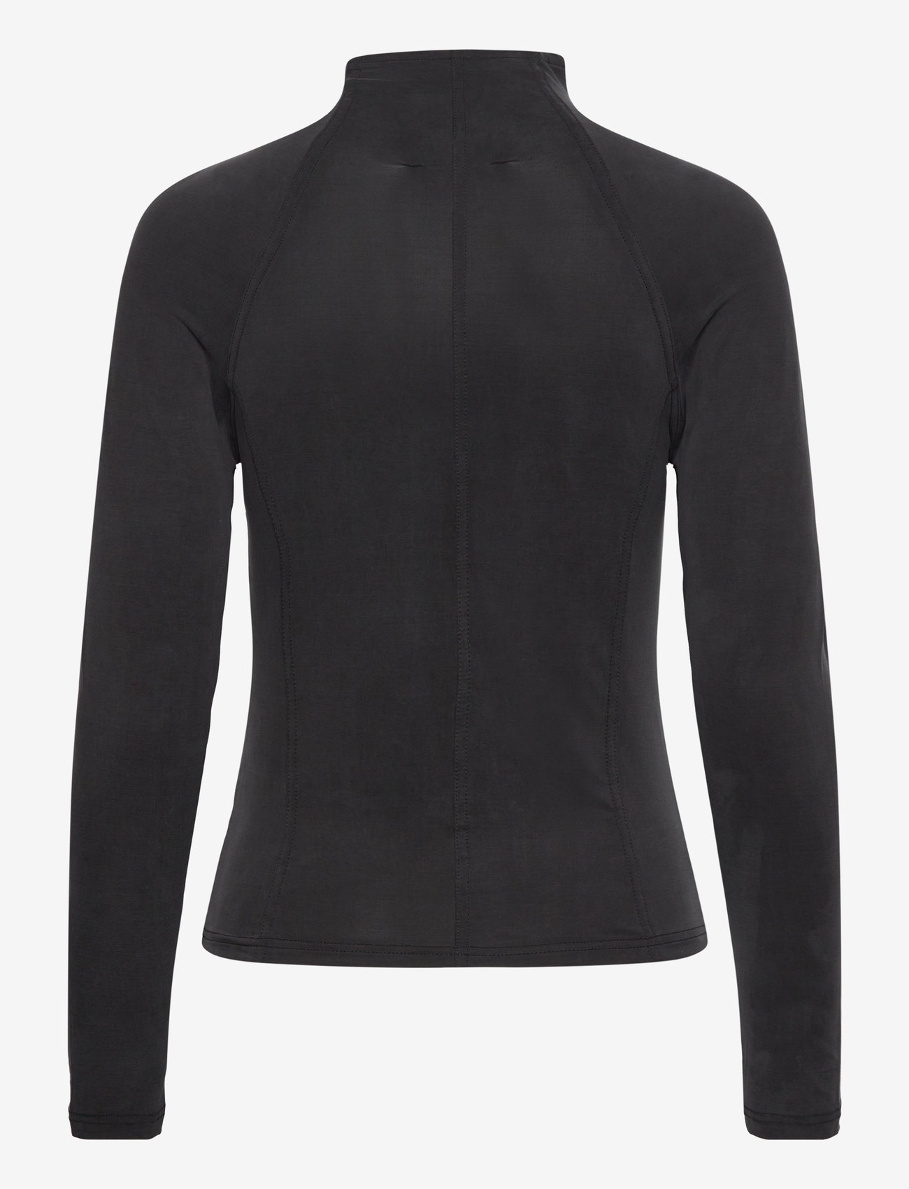 Hope - TRIM LS - washed black cupro - 1