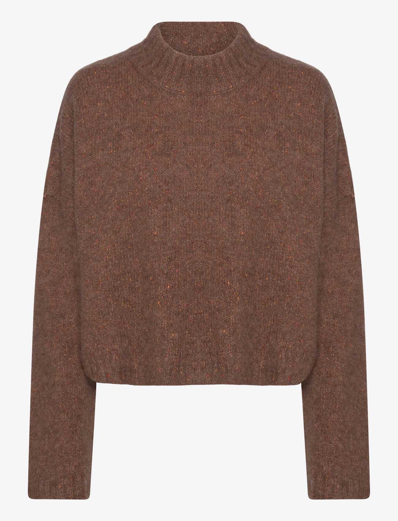 Hope - APERTO TURTLE SWEATER - herbstliche kleidung - beige orange melange - 0