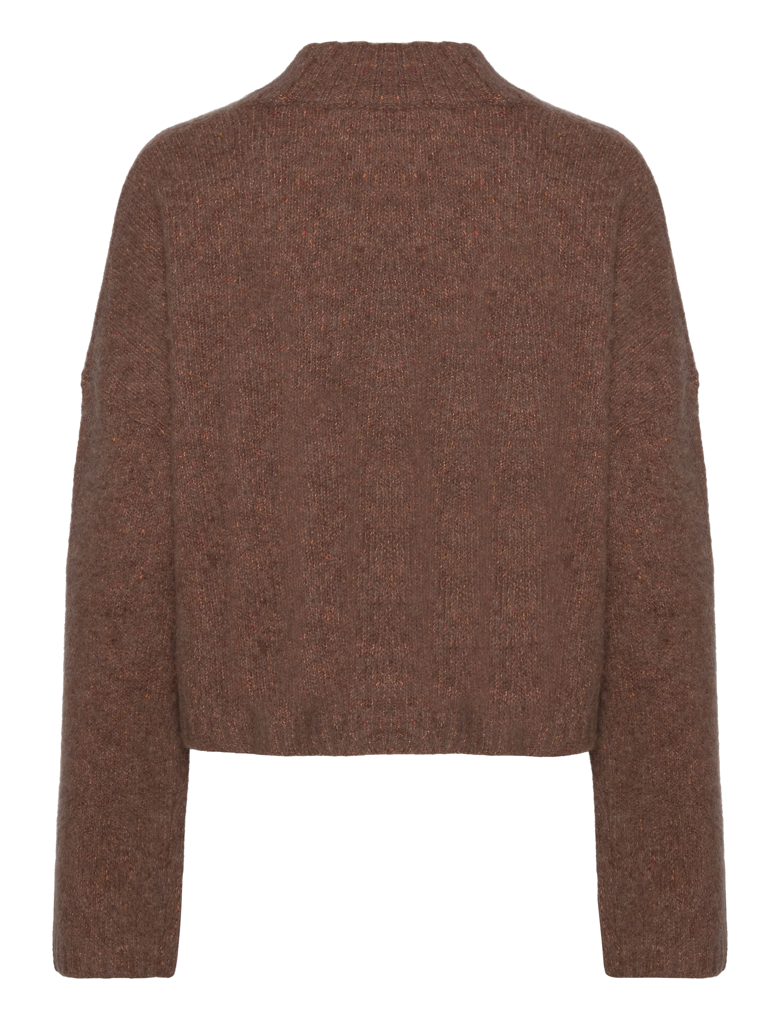 Hope - APERTO TURTLE SWEATER - beige orange melange - 2