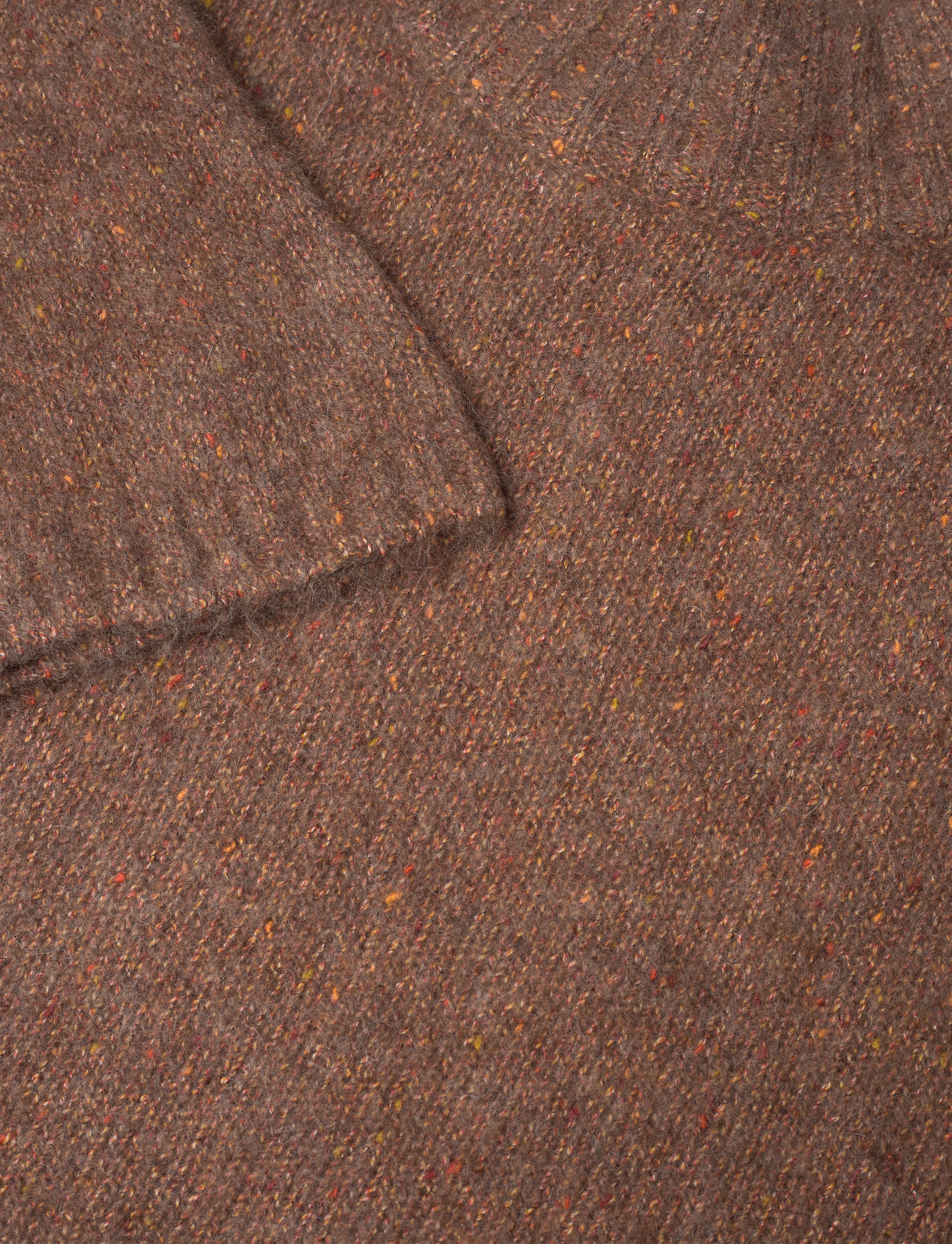 Hope - APERTO TURTLE SWEATER - beige orange melange - 3