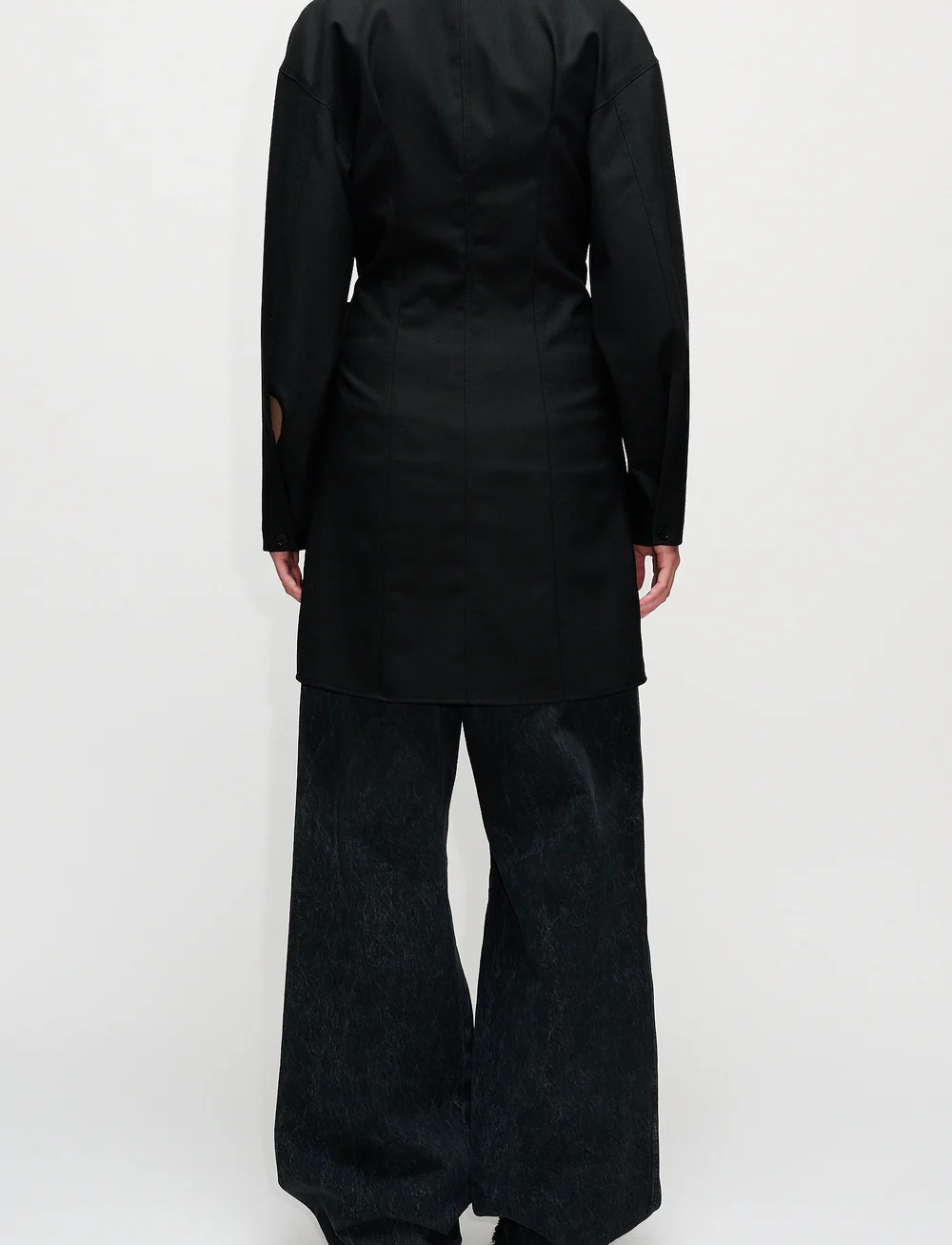 Hope - FACADE DRESS - hemdkleider - dressed black - 3