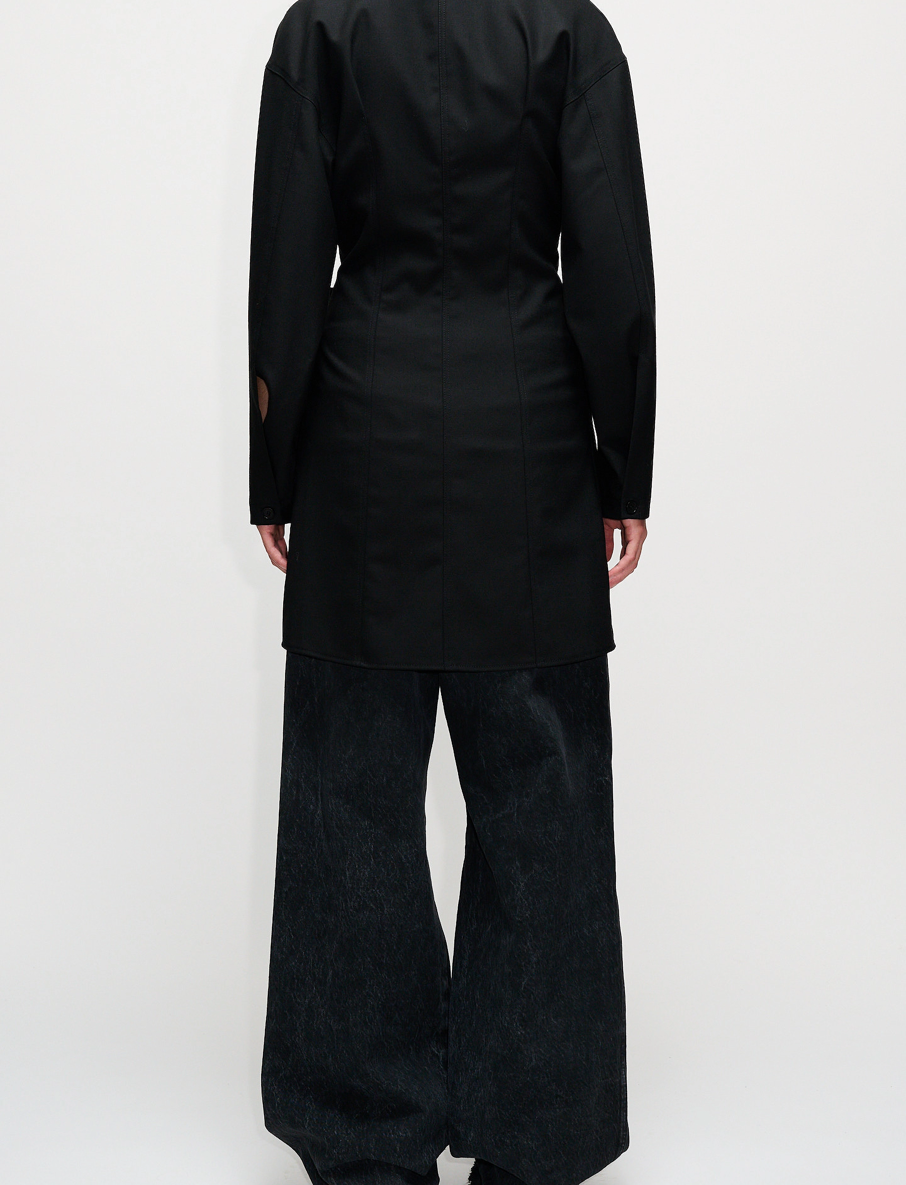 Hope - FACADE DRESS - korta klänningar - dressed black - 5
