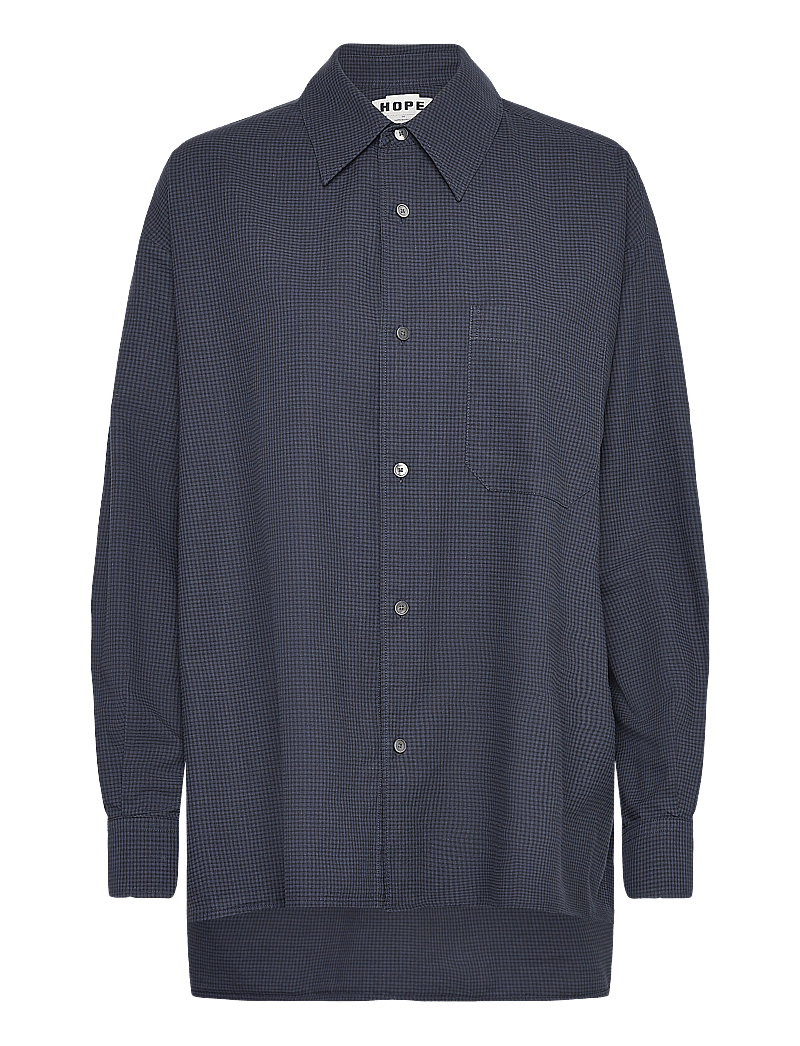 Hope - TOXIC SHIRT - långärmade skjortor - blue micro check - 1