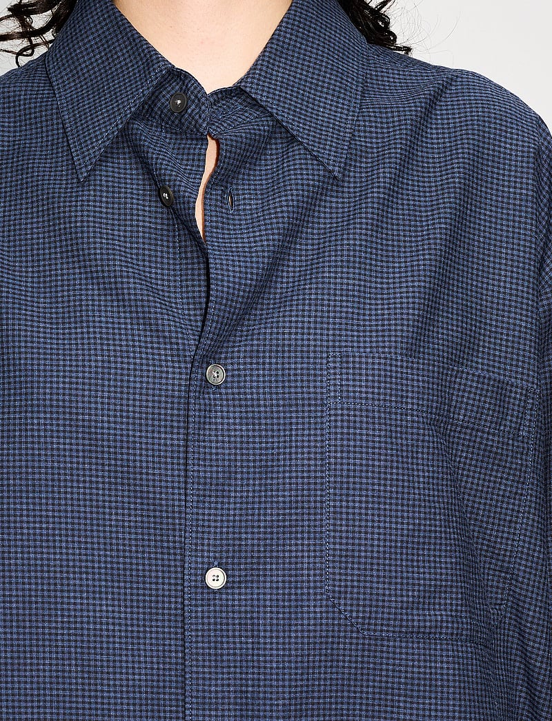 Hope - TOXIC SHIRT - långärmade skjortor - blue micro check - 4
