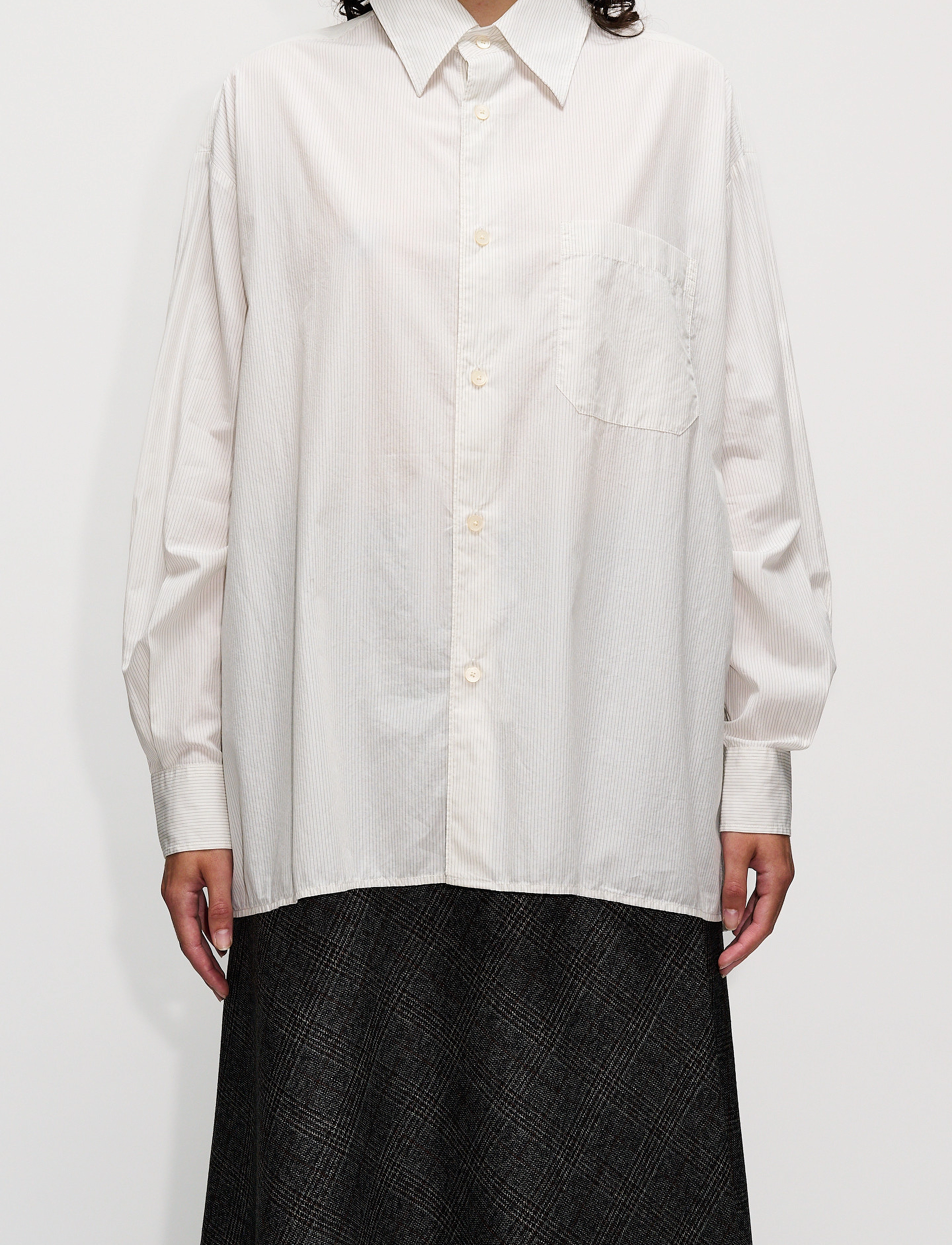 Hope TOXIC SHIRT - Hemden - CREAM STRIPE / cream