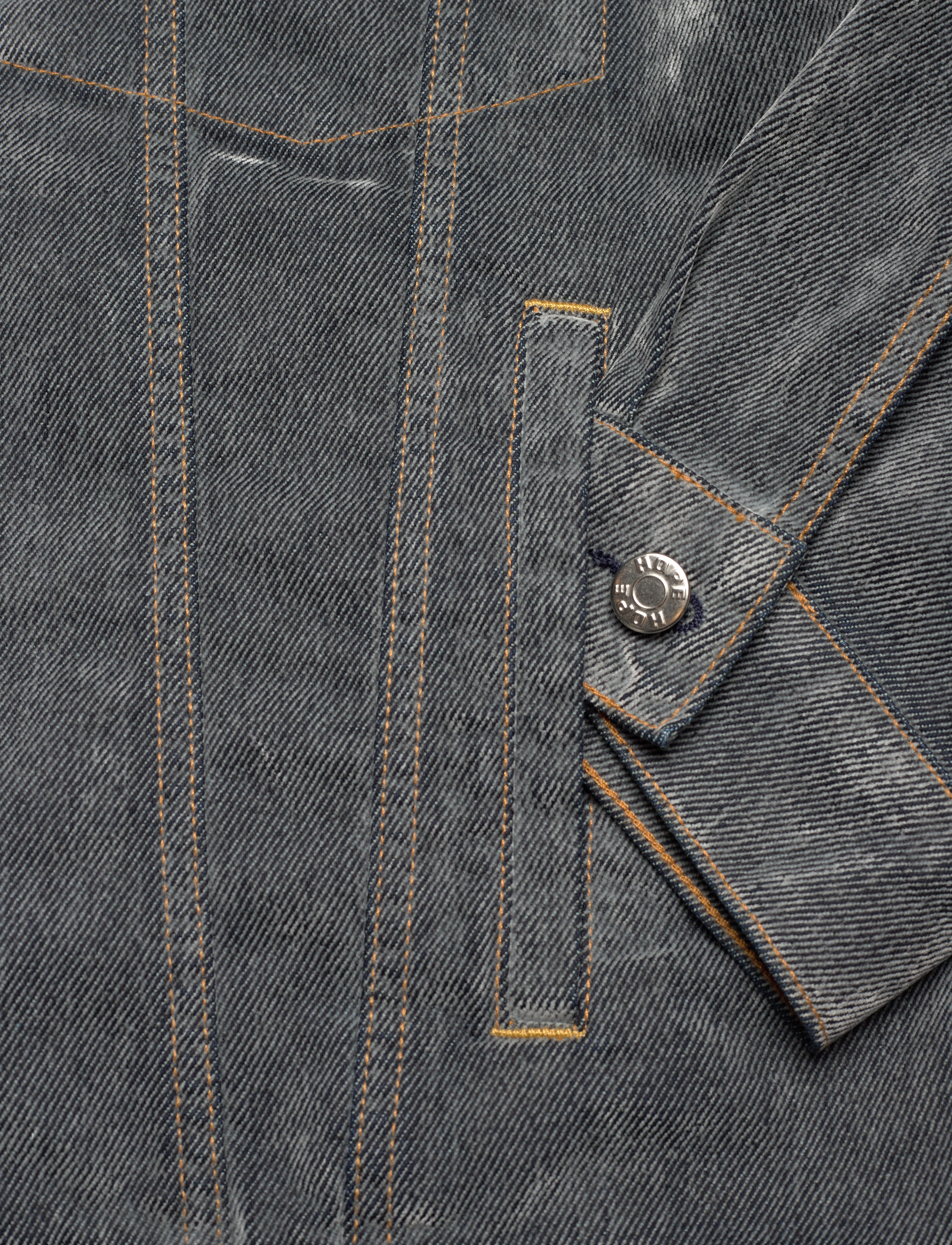 Hope - Bold Denim Jacket Grey Flock - grey flock - 3