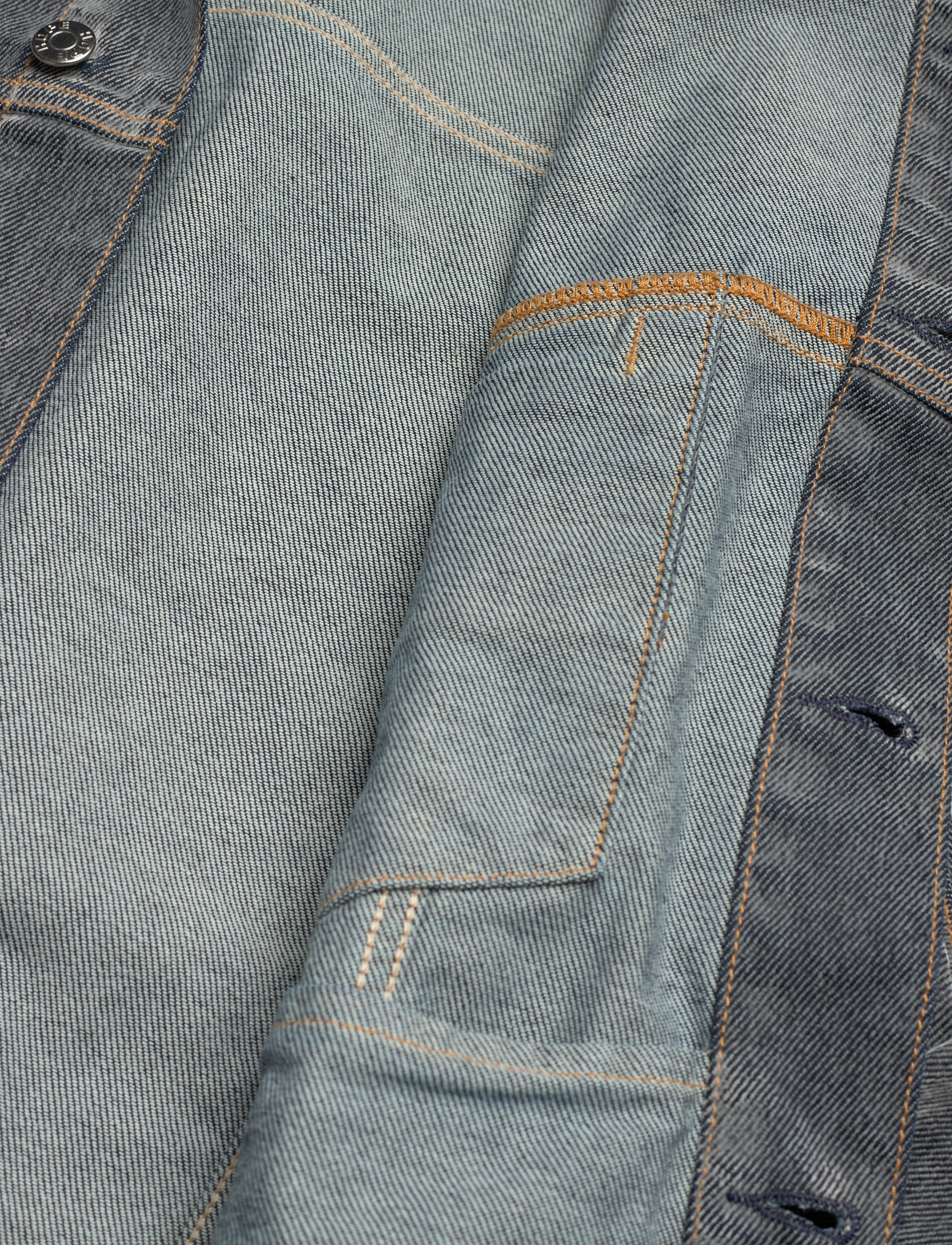 Hope - Bold Denim Jacket Grey Flock - grey flock - 4