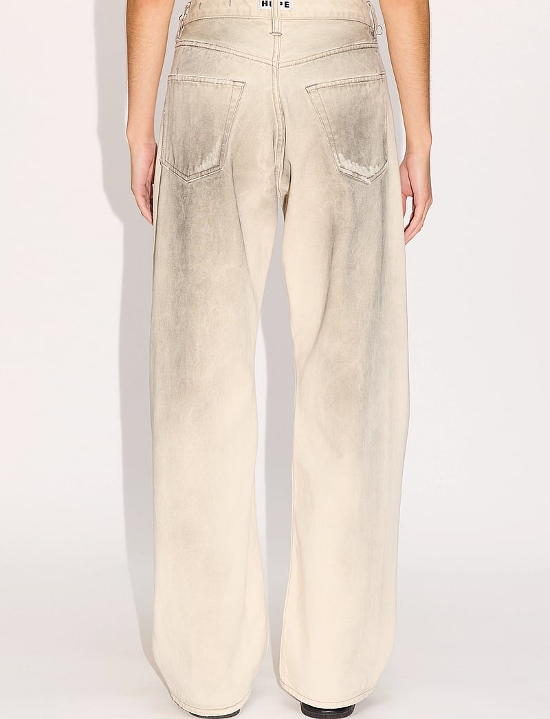 Hope Criss Jeans Dirty White – wide leg jeans – shop at Booztlet