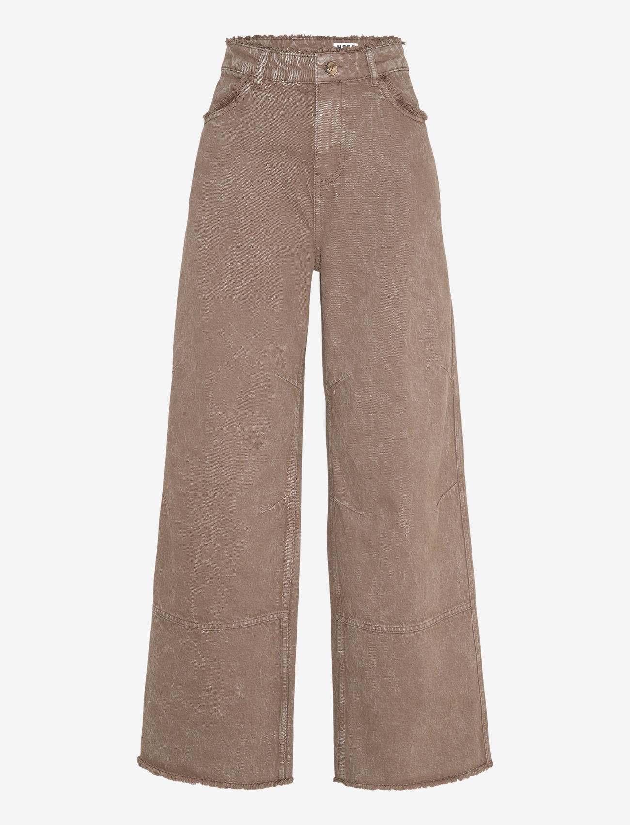 Hope - Dawn Trousers Stone Grey Marble - laia säärega teksad - stone grey marble - 1