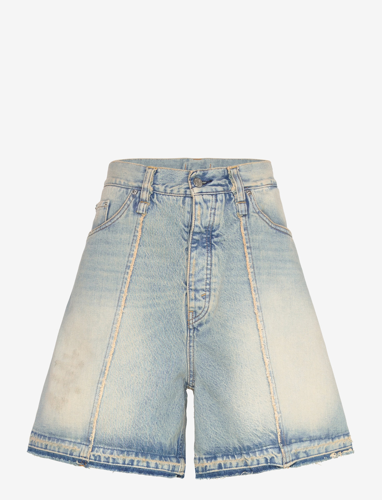 Hope - Skid Shorts Light Blue Sandy Mix - jorts - light blue sandy mix - 1