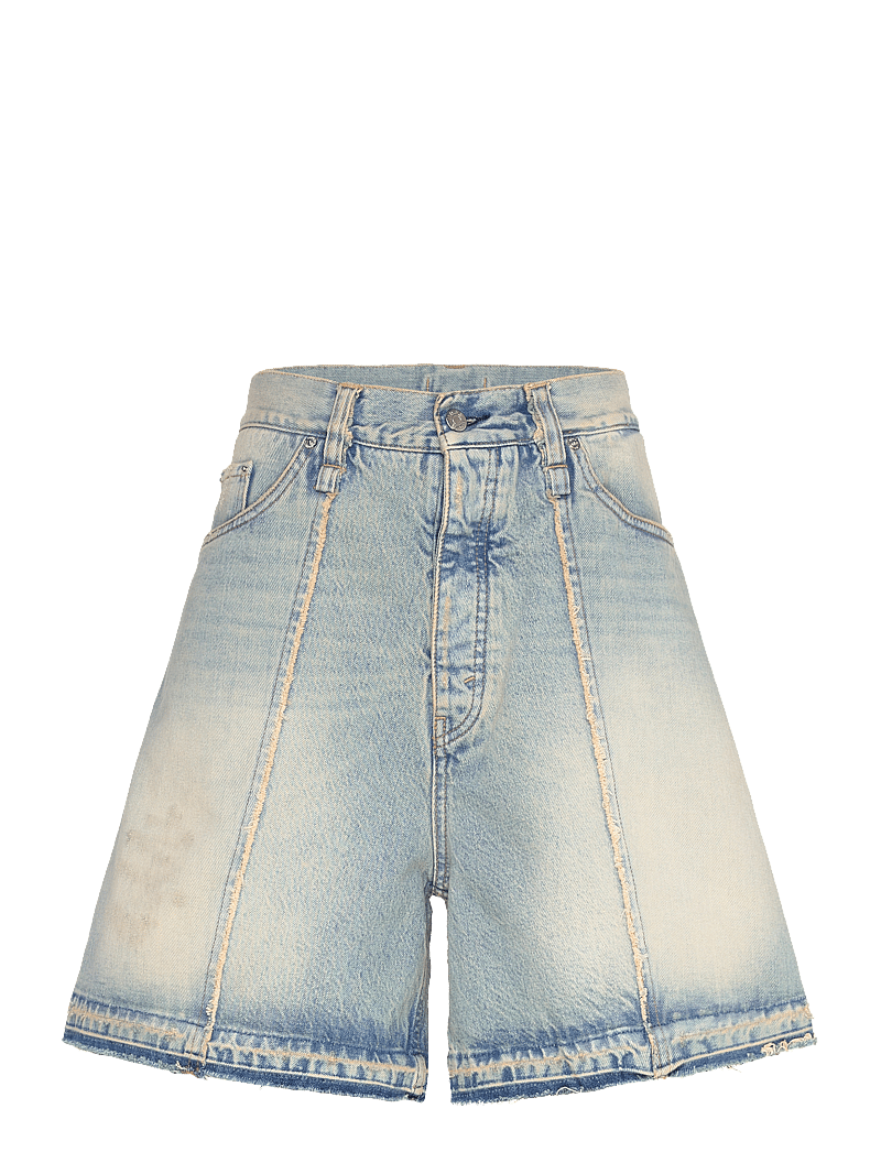 Hope - Skid Shorts Light Blue Sandy Mix - jorts - light blue sandy mix - 1