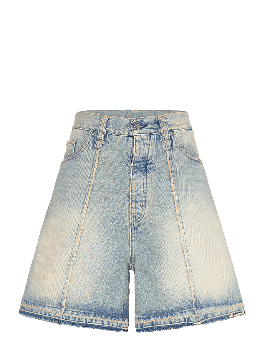 Hope - Skid Shorts Light Blue Sandy Mix - jorts - light blue sandy mix - 1