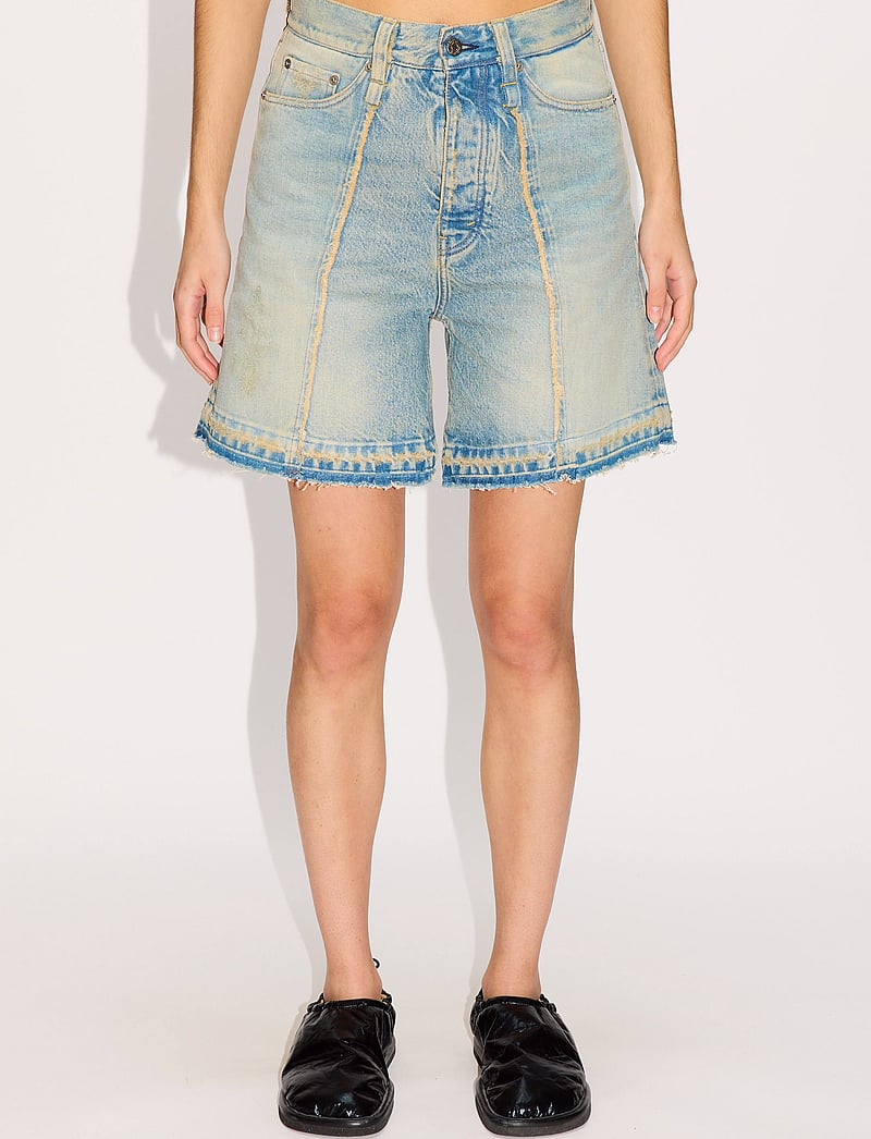 Hope - Skid Shorts Light Blue Sandy Mix - jorts - light blue sandy mix - 5