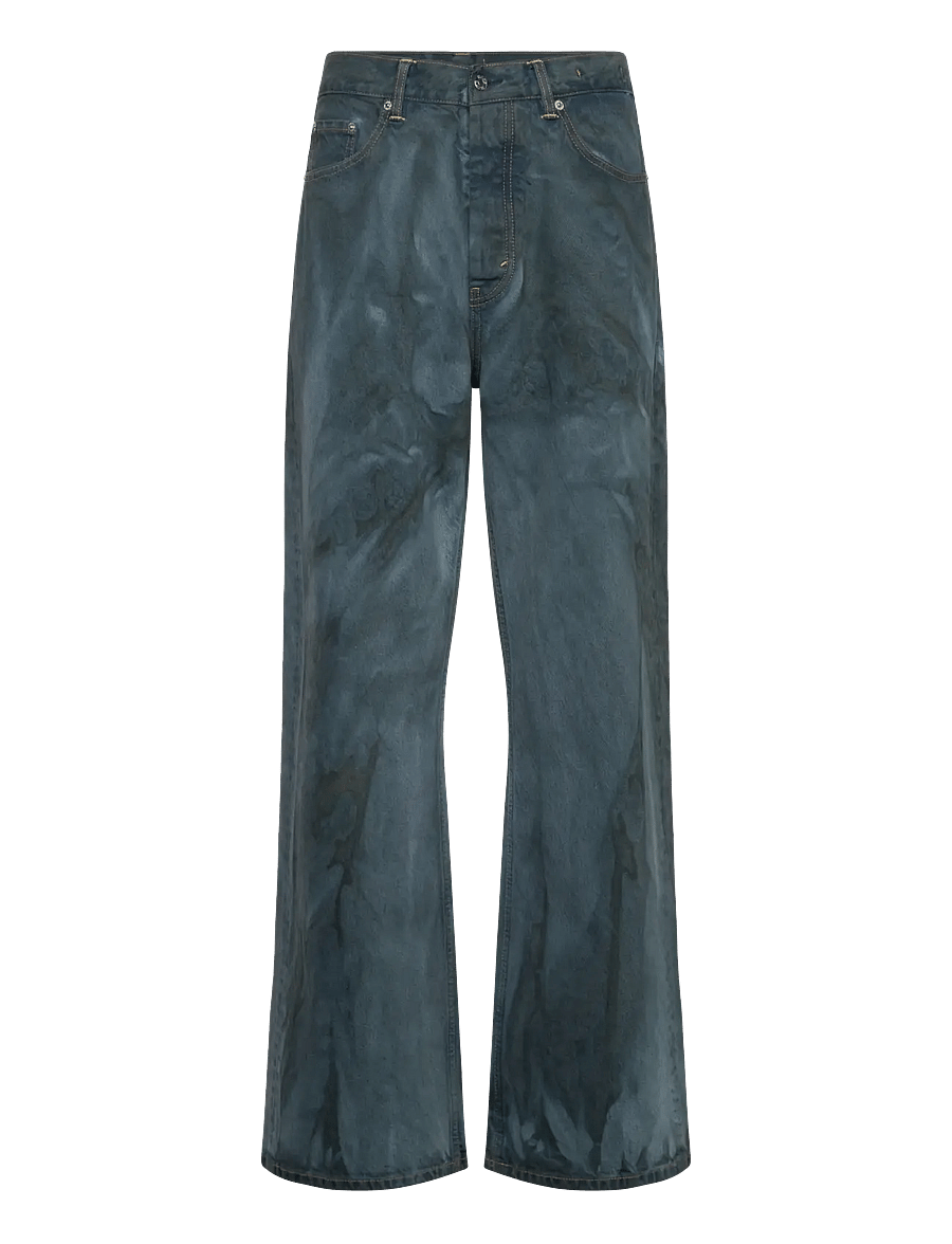 Hope - Criss Jeans Ocean Blue Tie Dye - alt laienevad teksad - ocean blue tie dye - 1