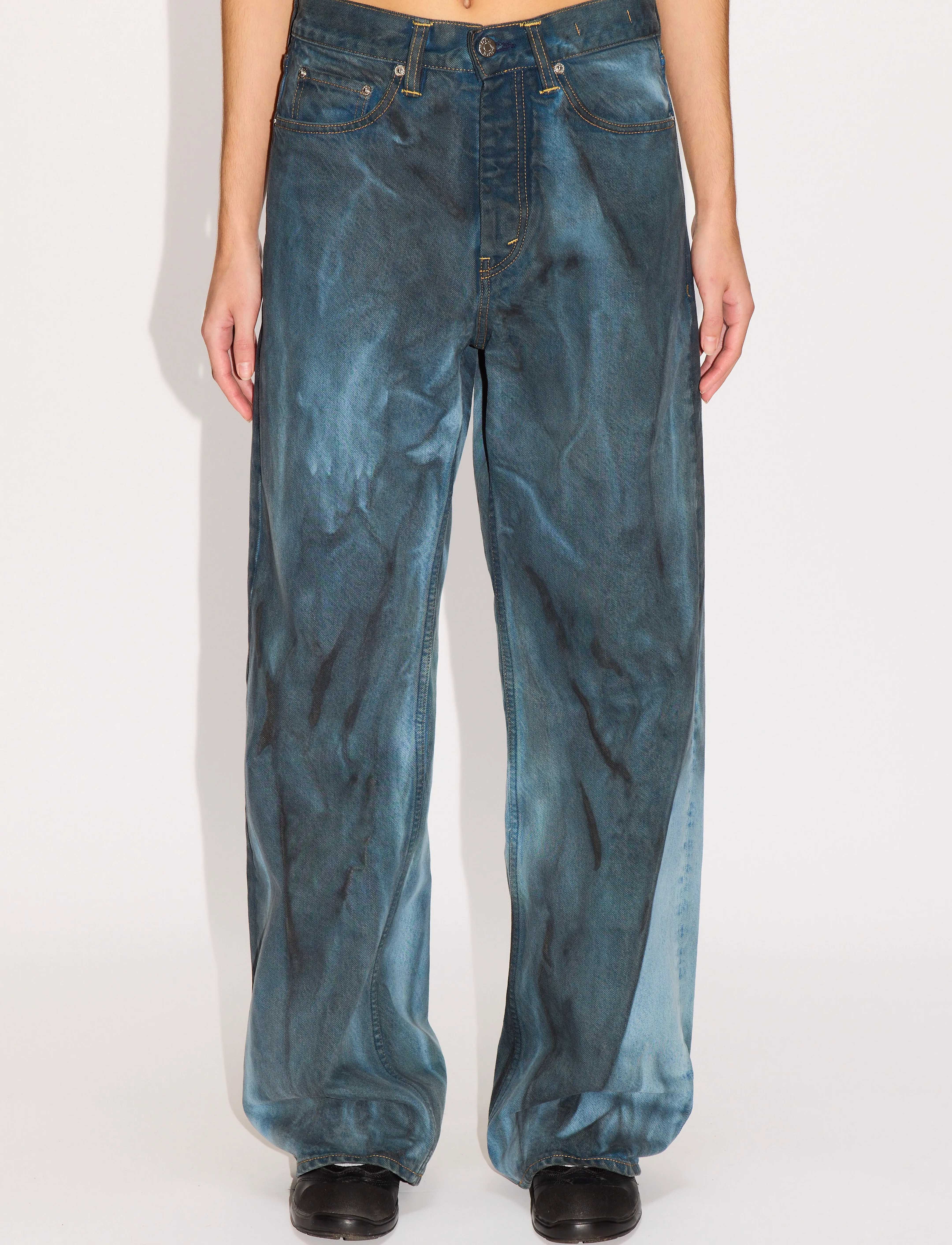 Hope - Criss Jeans Ocean Blue Tie Dye - loose jeans - ocean blue tie dye - 5