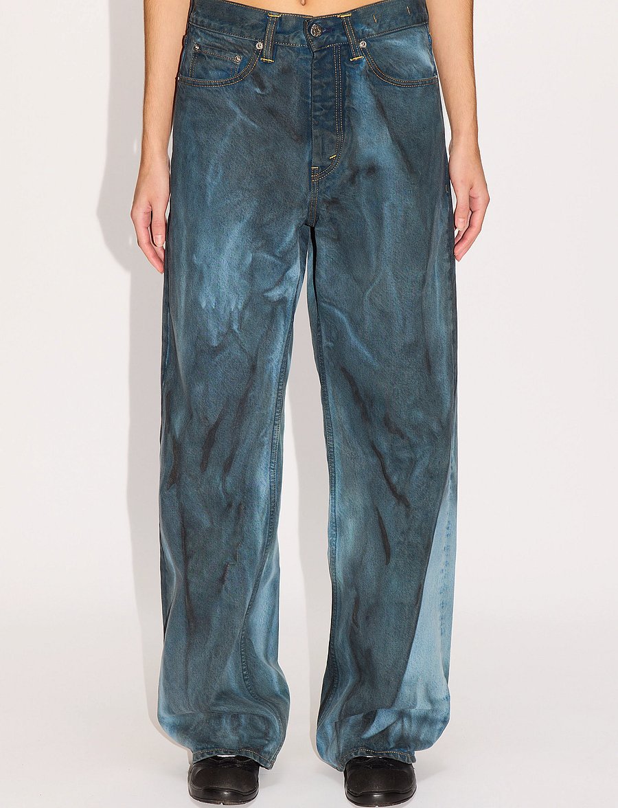 Hope - Criss Jeans Ocean Blue Tie Dye - alt laienevad teksad - ocean blue tie dye - 5
