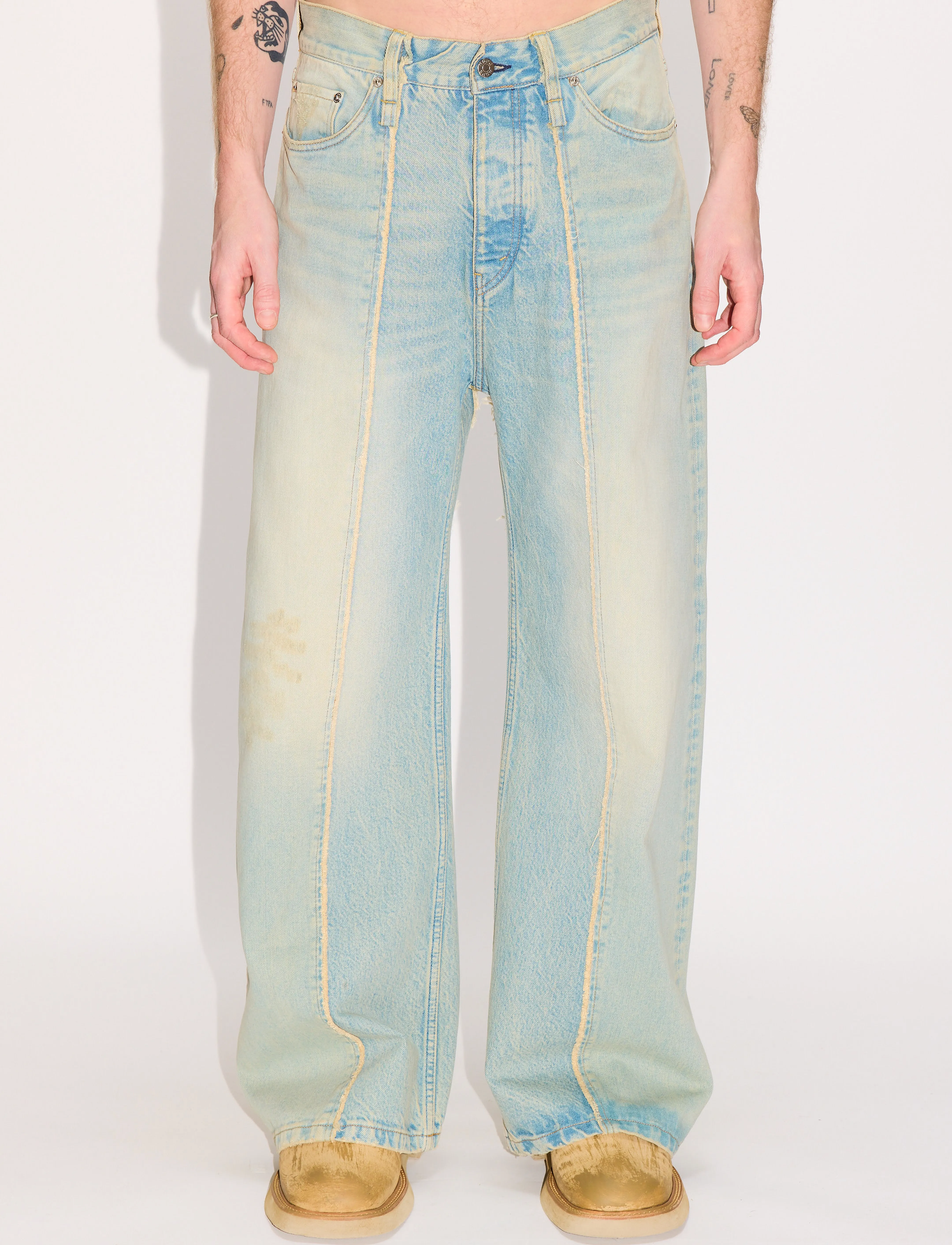 Hope - Skid Jeans Light Blue Sandy Mix - light blue sandy mix - 0