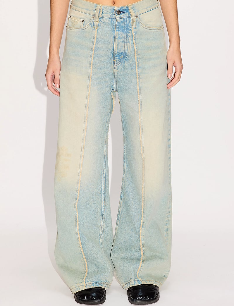 Hope - Skid Jeans Light Blue Sandy Mix - hosen mit weitem bein - light blue sandy mix - 4