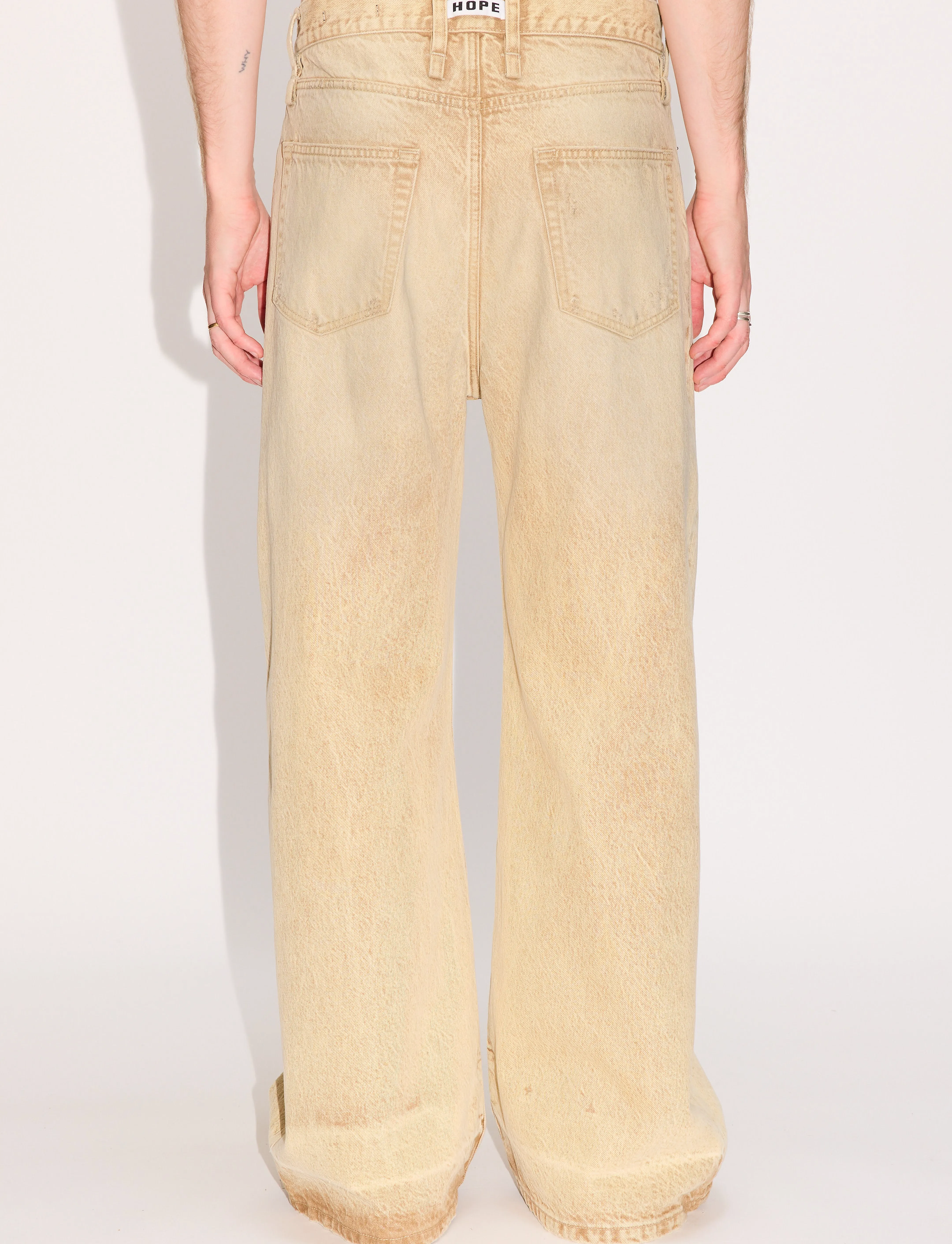 Hope - Skid Jeans Heavy Beige Vintage - heavy beige vintage - 3
