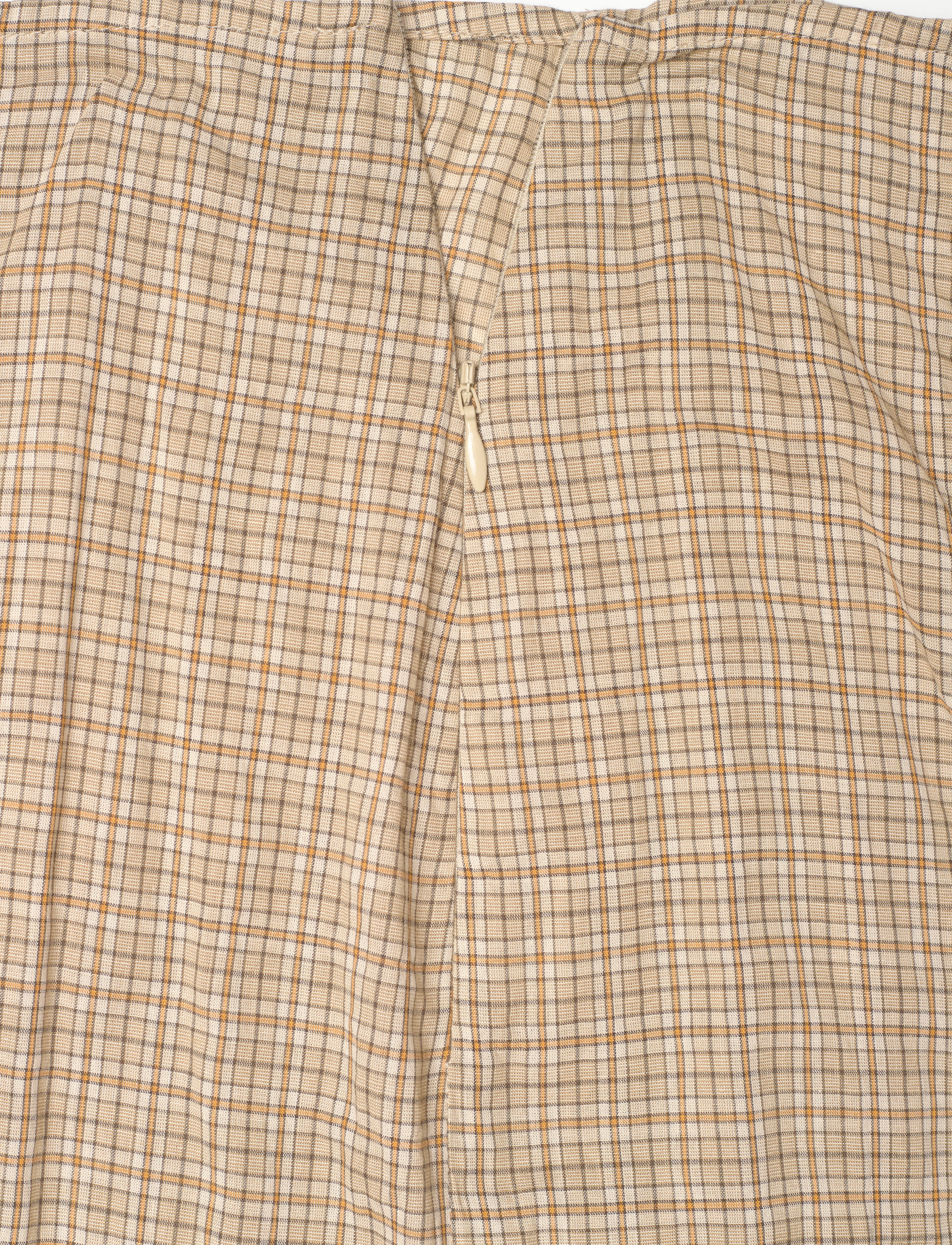 Hope - Read Skirt Beige Check Voile - maxi nederdele - beige check voile - 5