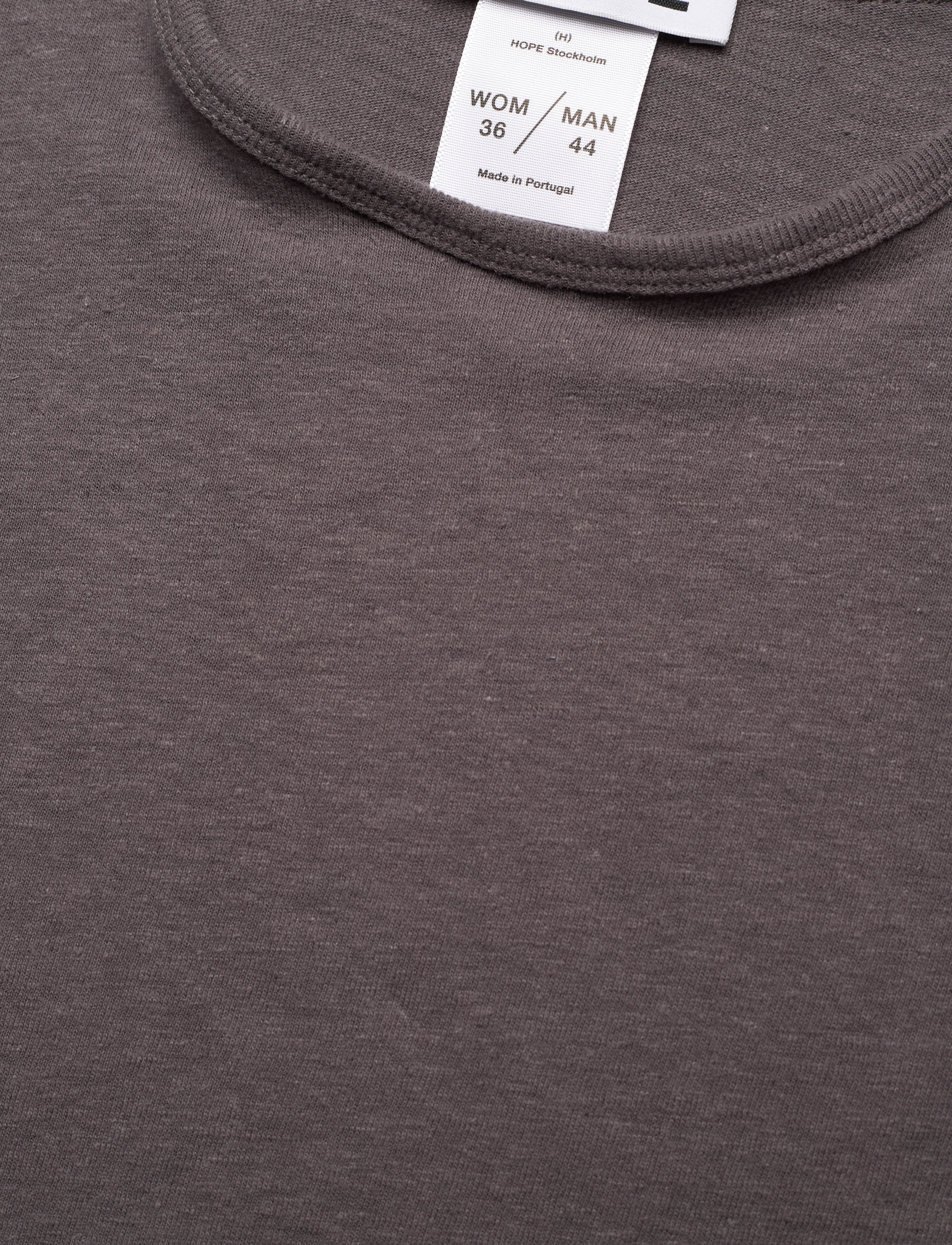 Hope - Vile Tee Vintage Khaki - plum grey hemp - 2