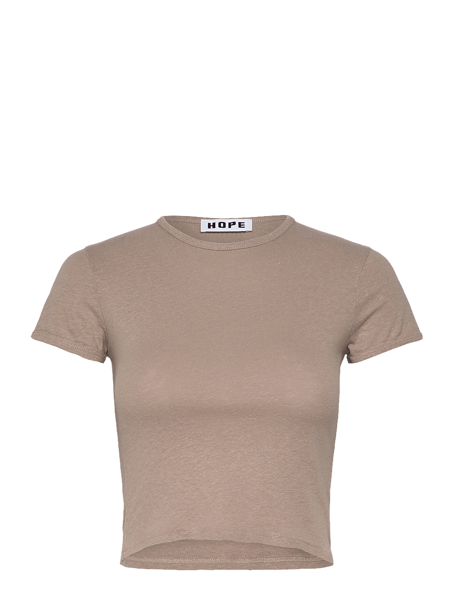 Hope - Vile Tee Vintage Khaki - t-shirts - vintage khaki - 0