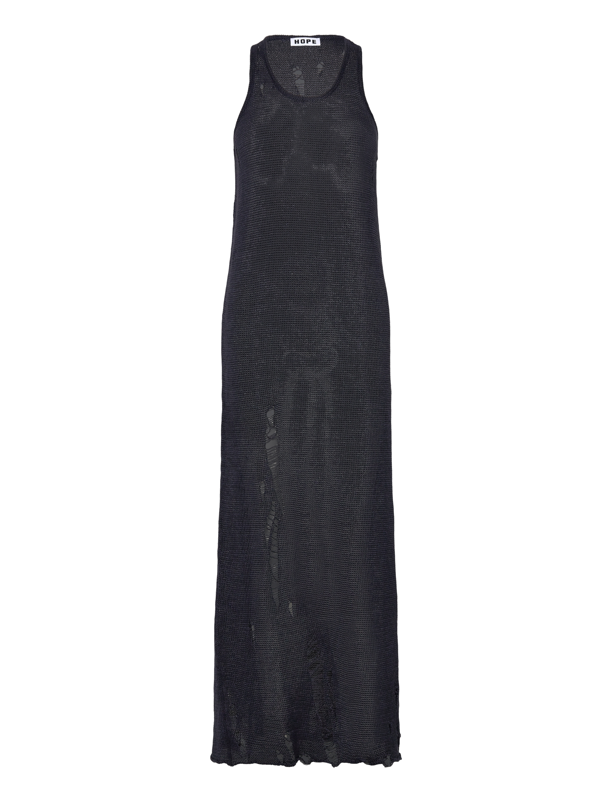 HOPE Smash Kleid Deep Blau Melange Schwarz - 34 - Damen