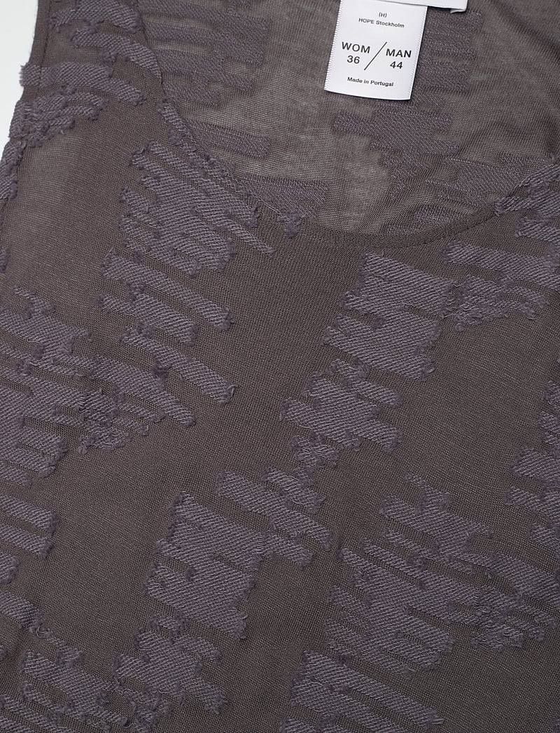 Hope - Seaside Dress Plum Grey Jacquard - etuikleider - plum grey jacquard - 5