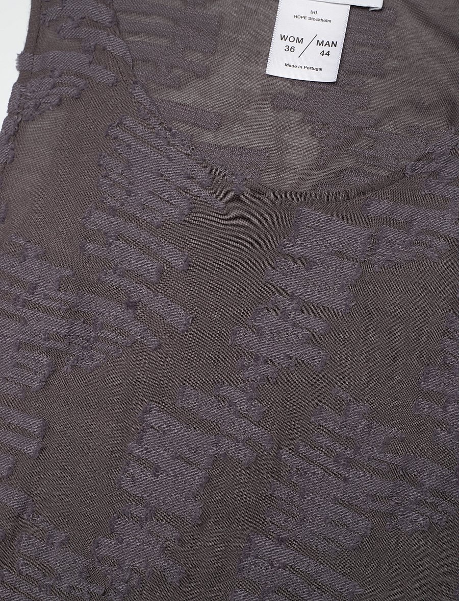 Hope - Seaside Dress Plum Grey Jacquard - etuikleider - plum grey jacquard - 5