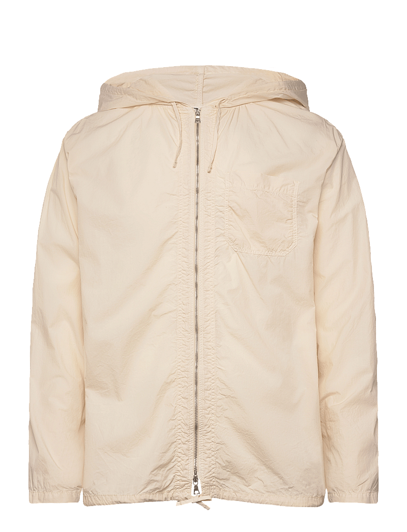 Hope - Crash Shirt Ecru Poplin - forårsjakker - ecru poplin - 0