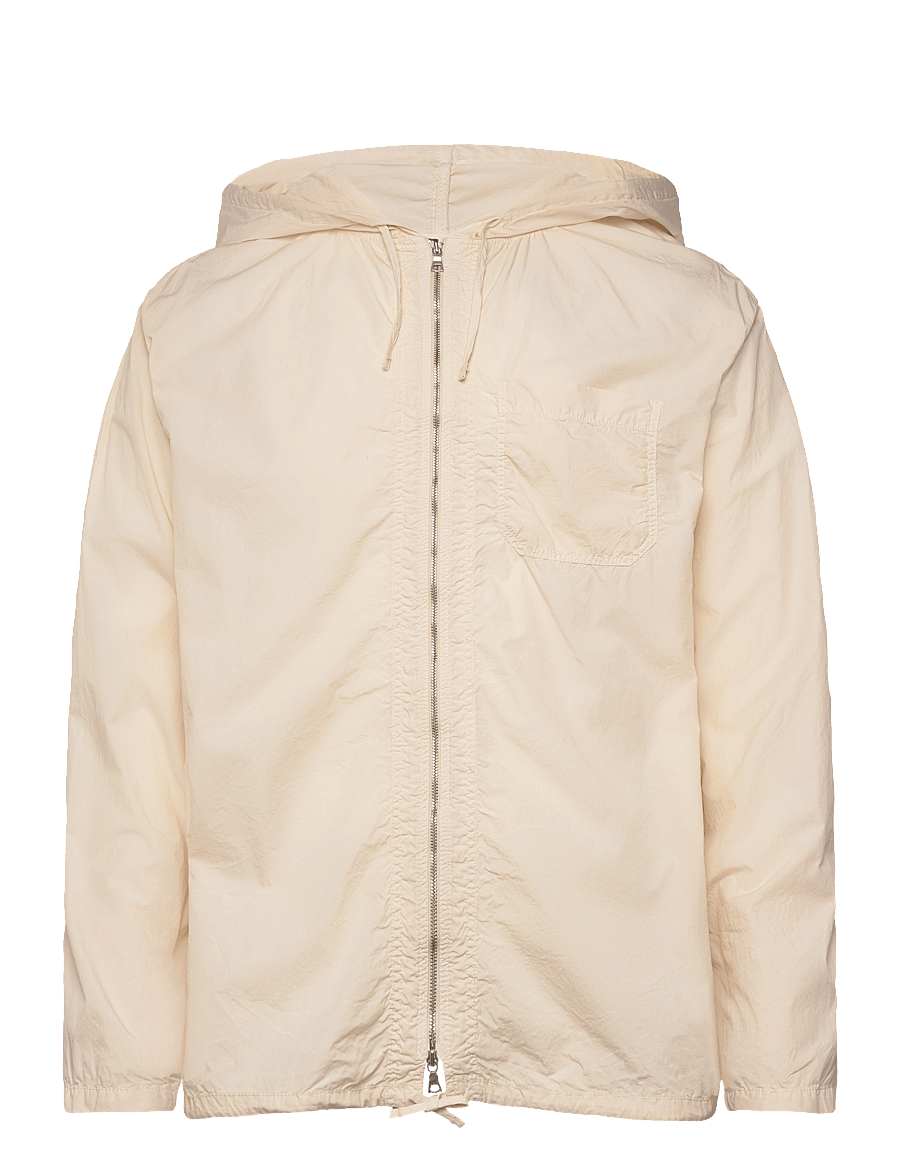 Hope - Crash Shirt Ecru Poplin - vårjackor - ecru poplin - 0