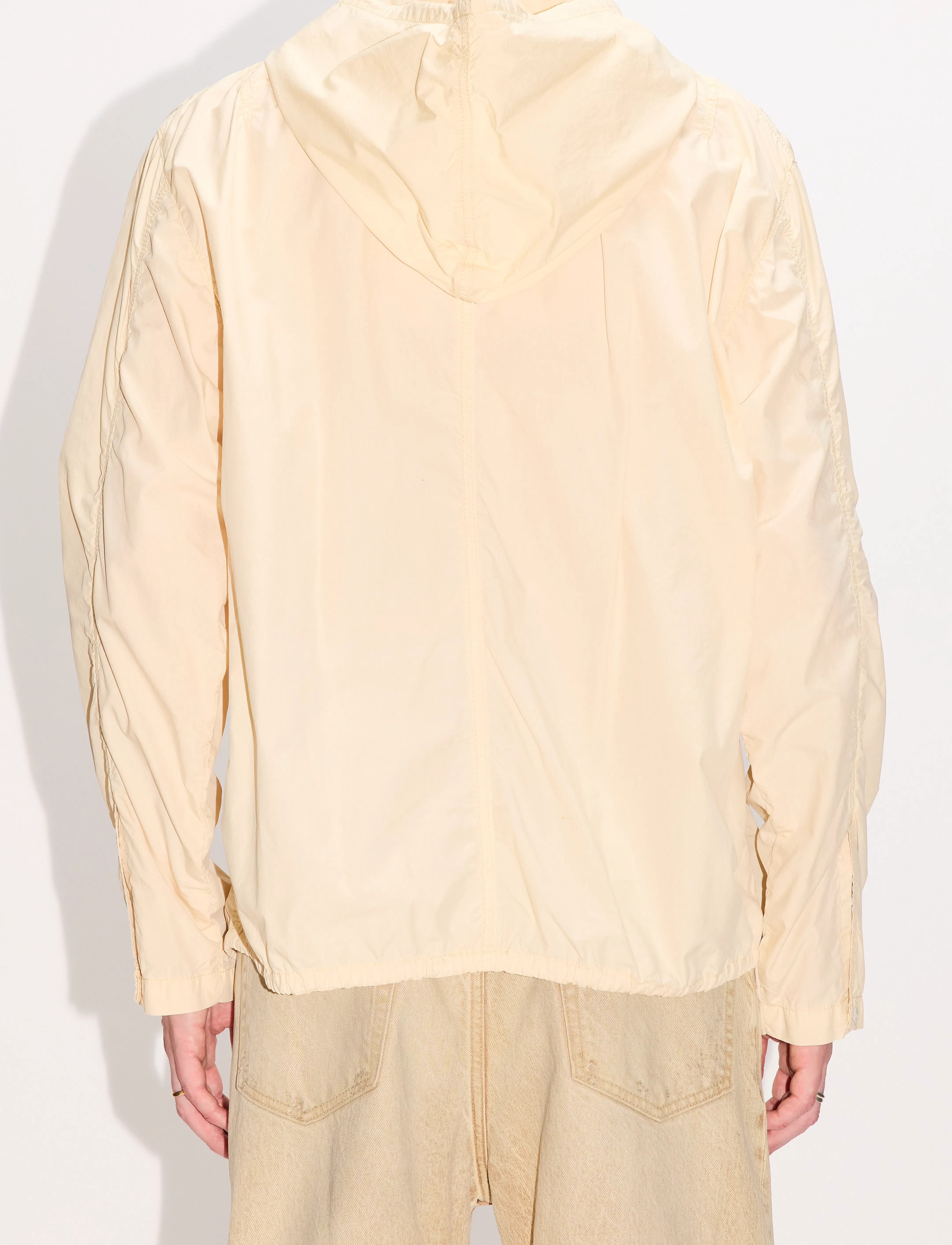 Hope - Crash Shirt Ecru Poplin - vårjackor - ecru poplin - 2