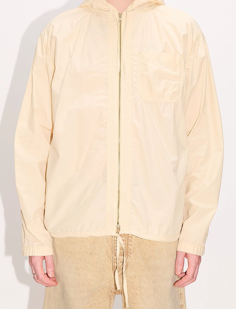 Hope - Crash Shirt Ecru Poplin - forårsjakker - ecru poplin - 3