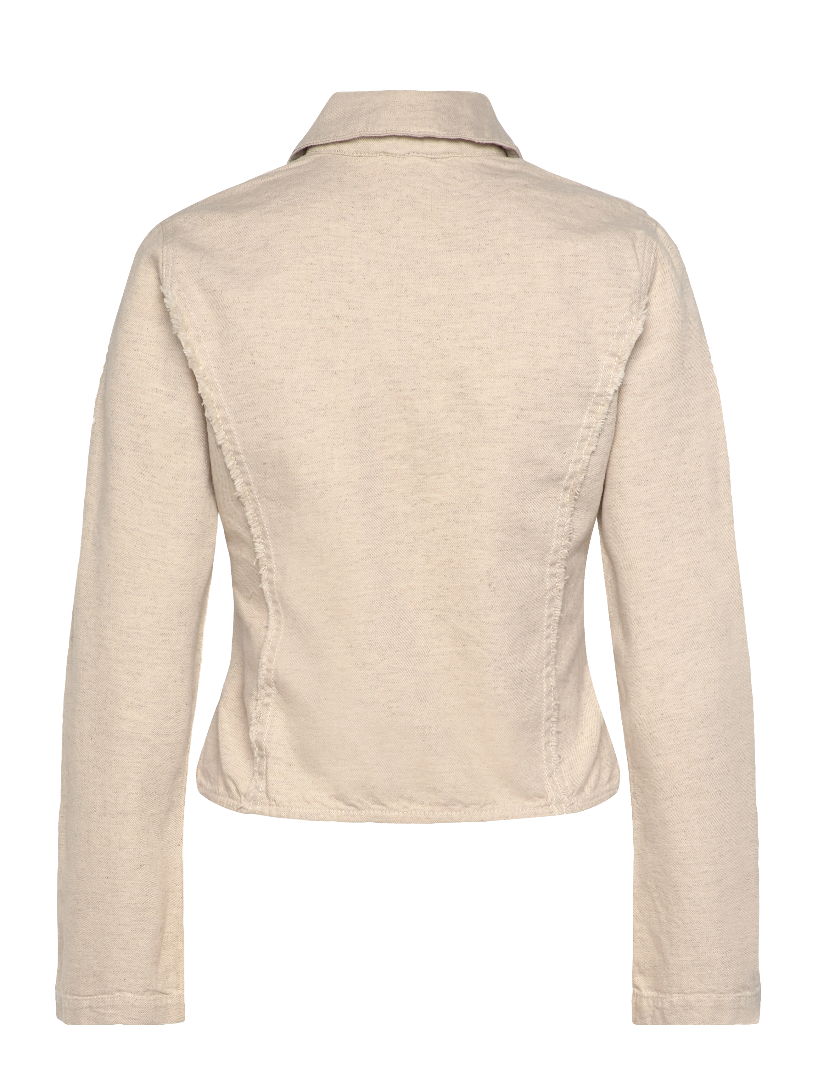 Hope - Sweep Shirt Ecru Melange - ecru melange - 2