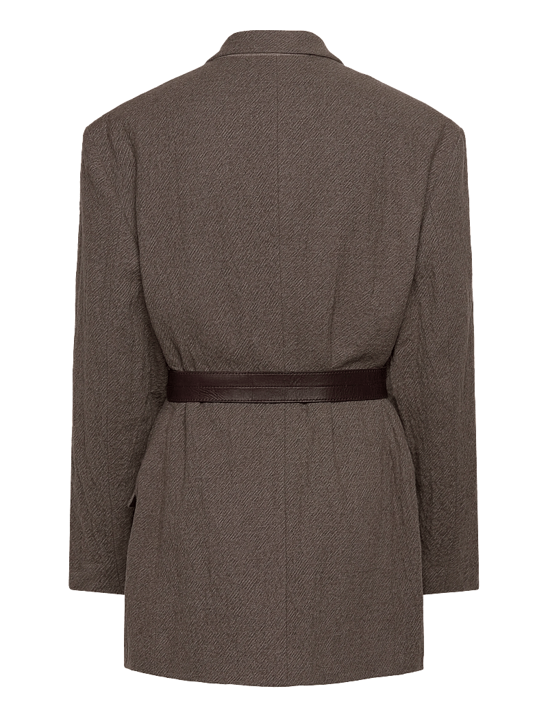 Hope - Strava Blazer - kavajer med skärp - wavy beige twill - 1