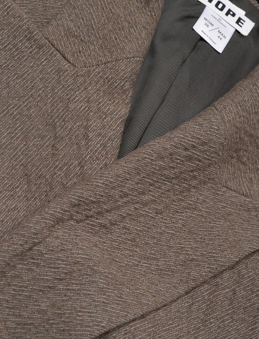 Hope - Strava Blazer - blazer mit gürtel - wavy beige twill - 2