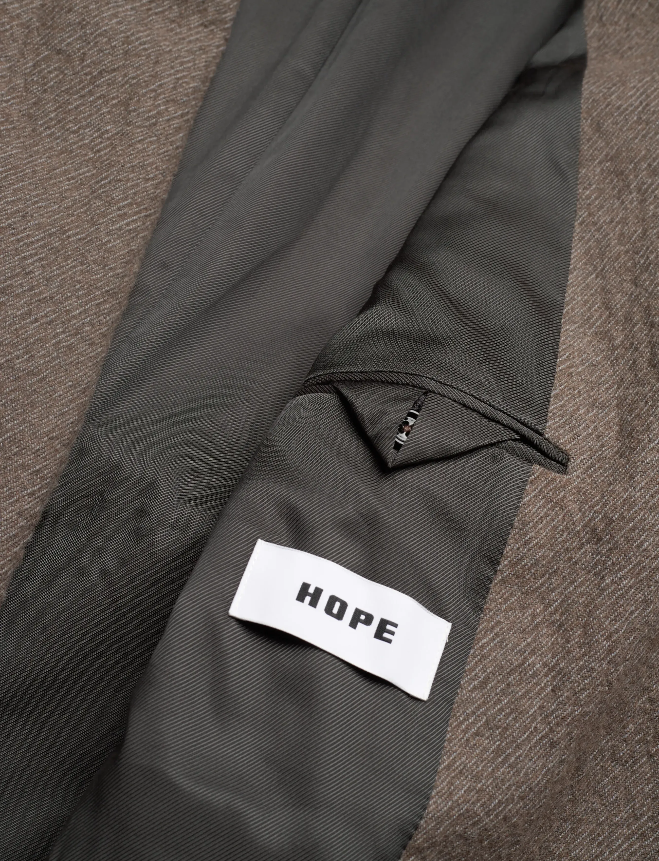 Hope - Strava Blazer - vakarėlių drabužiai išparduotuvių kainomis - wavy beige twill - 4