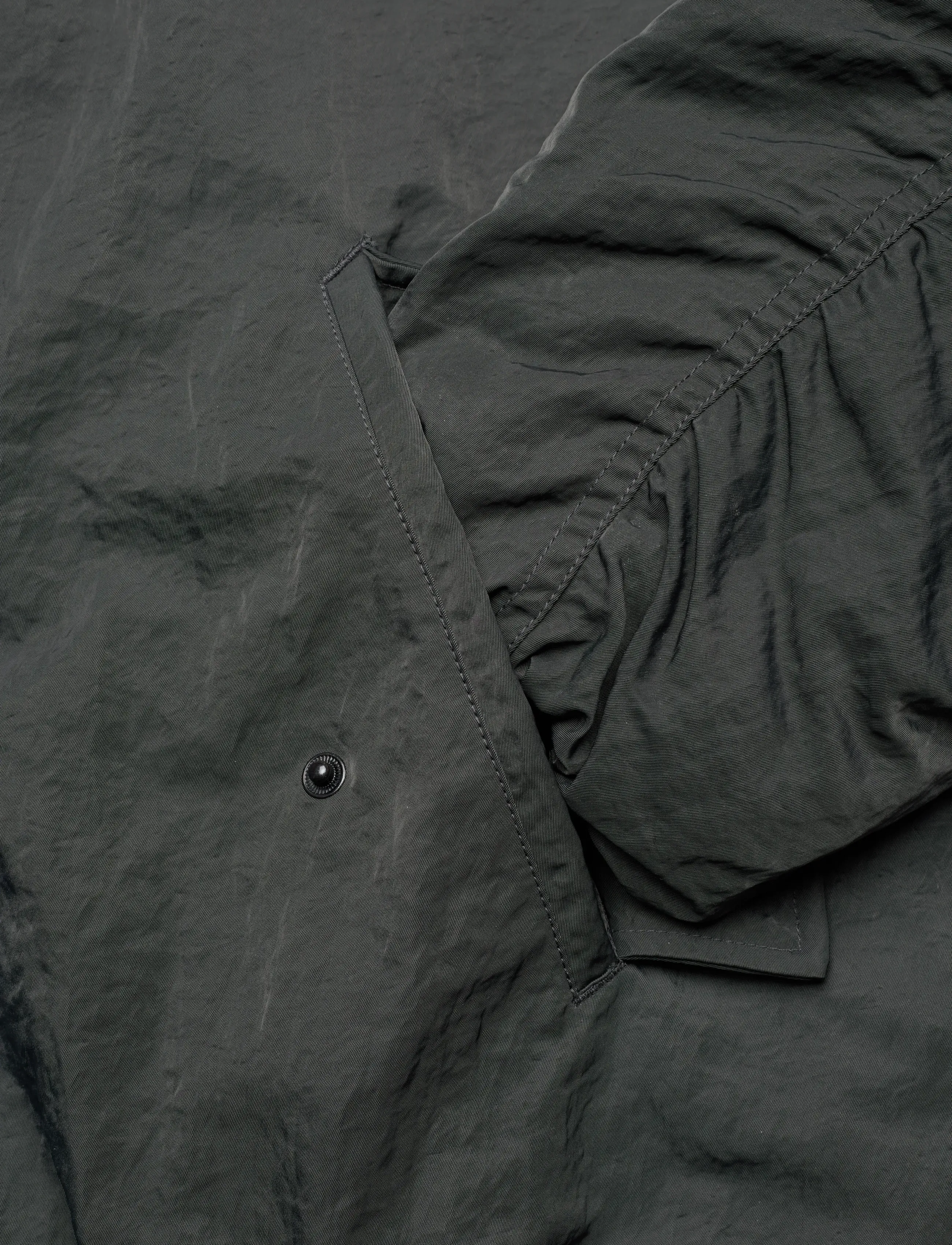 Hope - Explorer Jacket - dark grey vintage nylon - 3