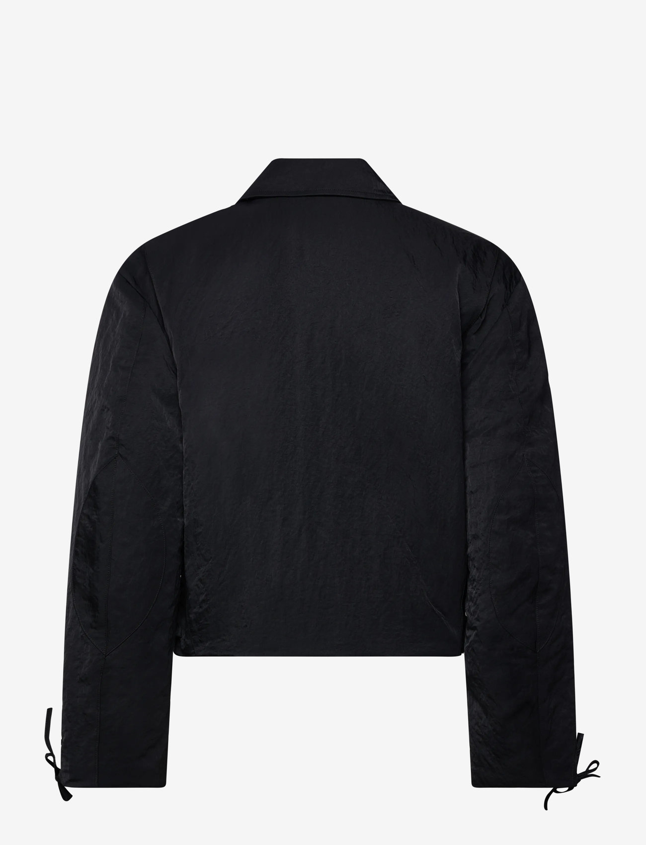 Hope - Rider Jacket - frühlingsjacken - black nylon twill - 1