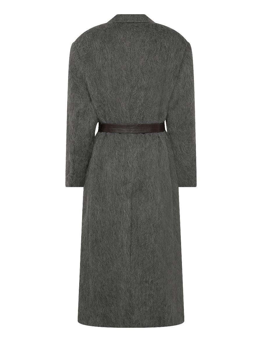 Hope - Abolish Coat Hairy Grey Melange-38 - winterjacken - hairy grey melange - 2