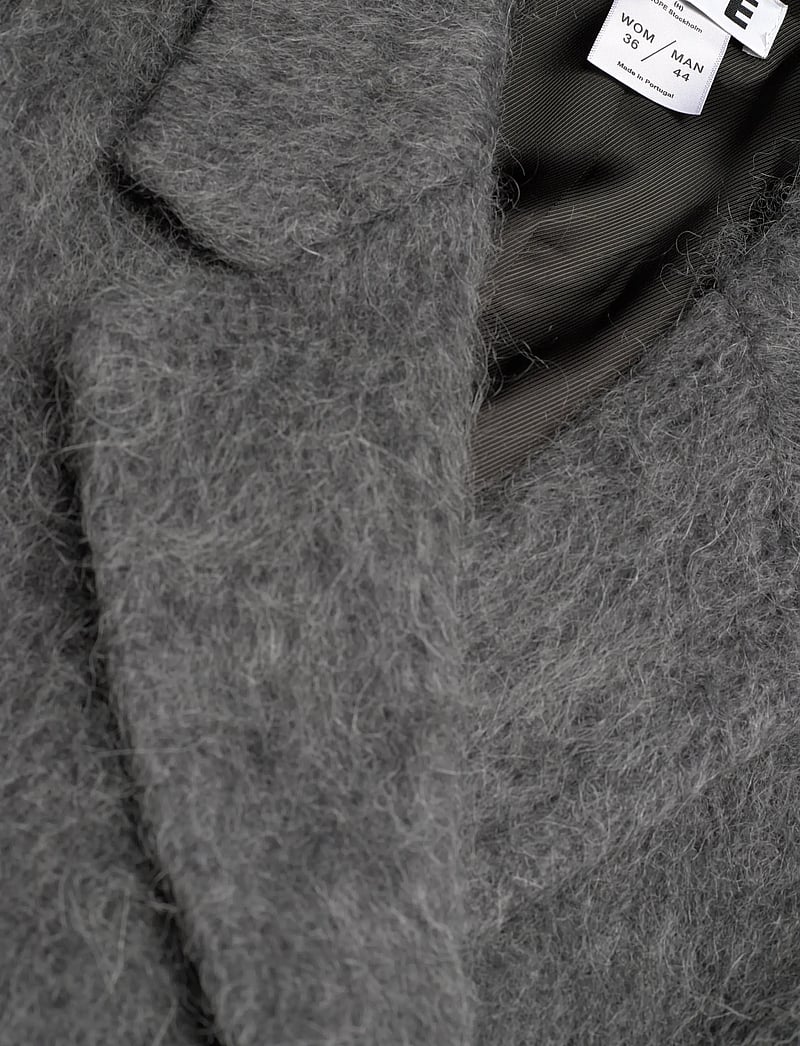Hope - Abolish Coat Hairy Grey Melange-38 - vinterjakker - hairy grey melange - 3