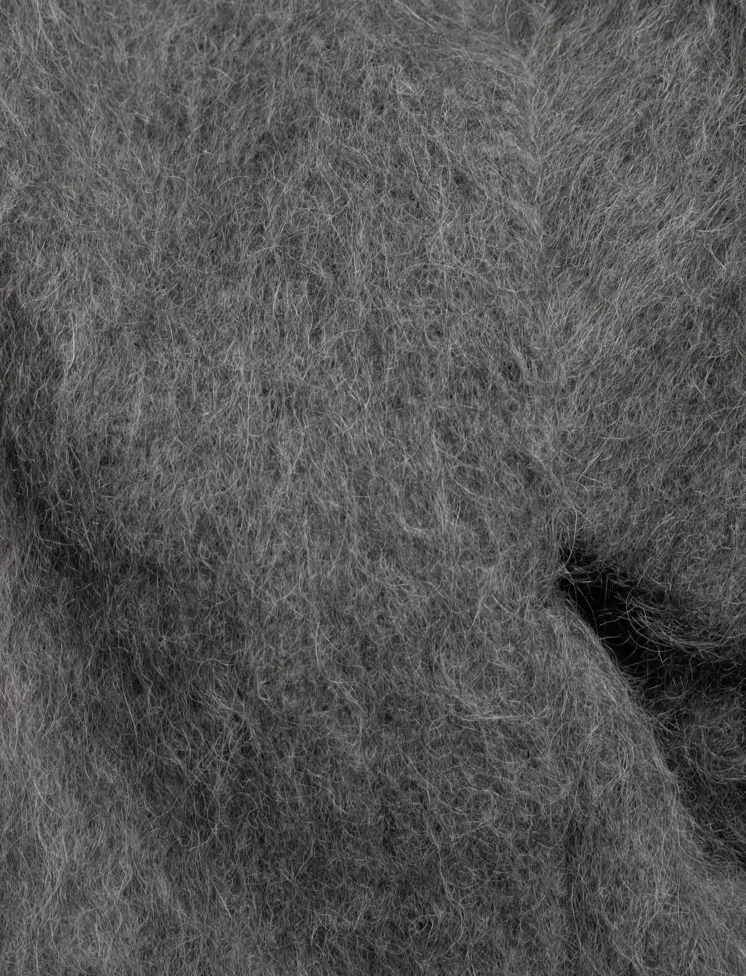 Hope - Abolish Coat Hairy Grey Melange-38 - winterjacken - hairy grey melange - 4