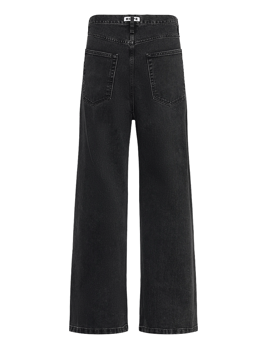 Hope - Skid Jeans - alt laienevad teksad - chipped black - 1