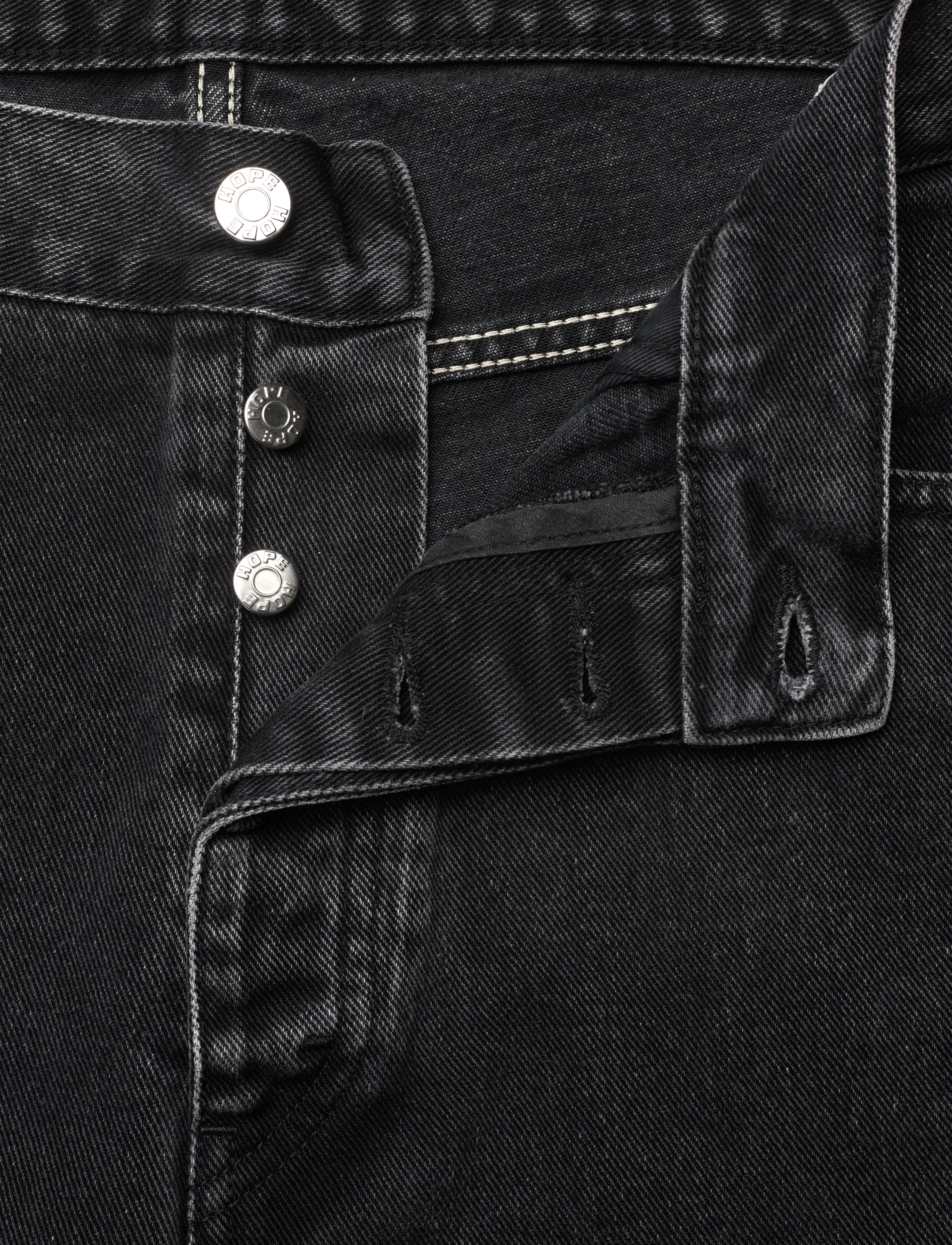 Hope - Skid Jeans - broeken & jeans - chipped black - 3