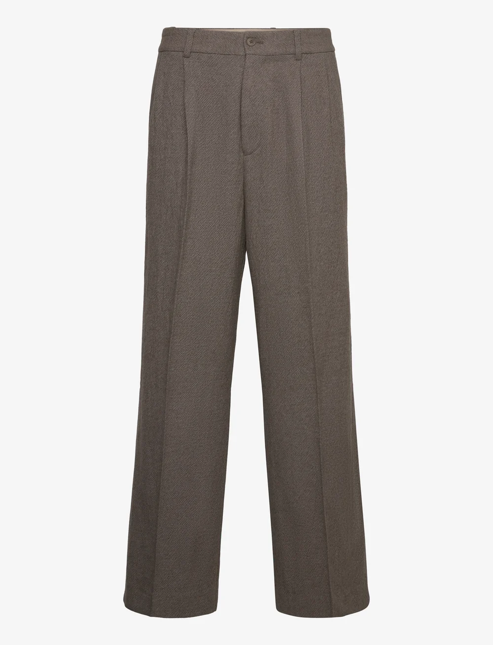 Hope - Fire Trousers Wavy Beige Twill-48 - formell - wavy beige twill - 0